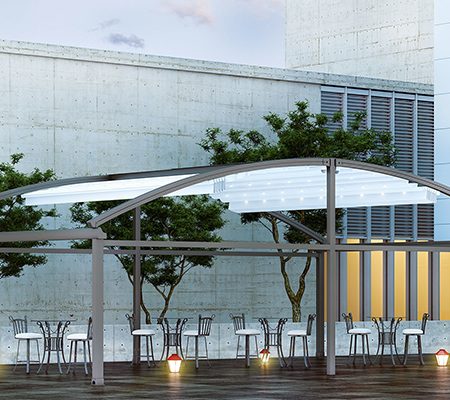 Ayvalık Oval Pergola